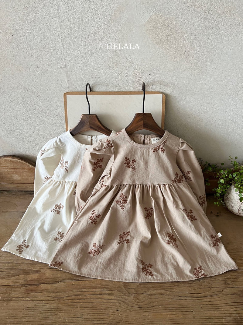 Lala - Korean Baby Fashion - #onlinebabyboutique - Embroidery One-piece - 9