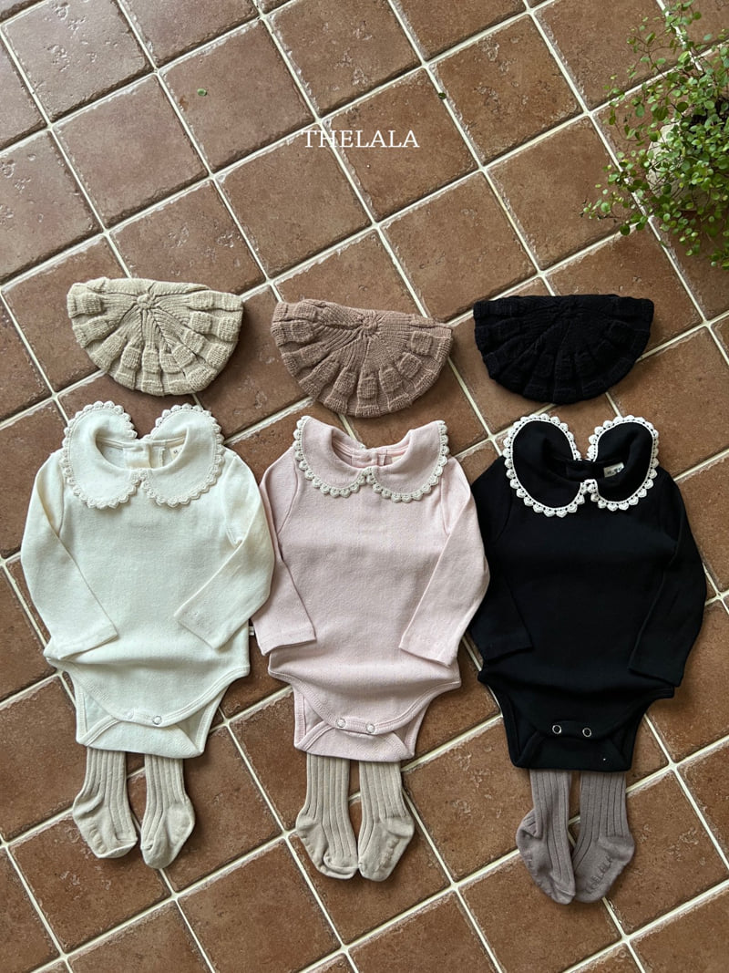 Lala - Korean Baby Fashion - #onlinebabyboutique - Lala Ribbed Tights - 9