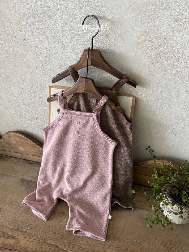 Lala - Korean Baby Fashion - #onlinebabyshop - Brownie Suit
