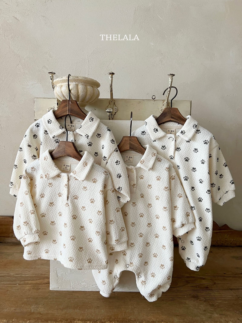 Lala - Korean Baby Fashion - #onlinebabyshop - Paw Tee - 7