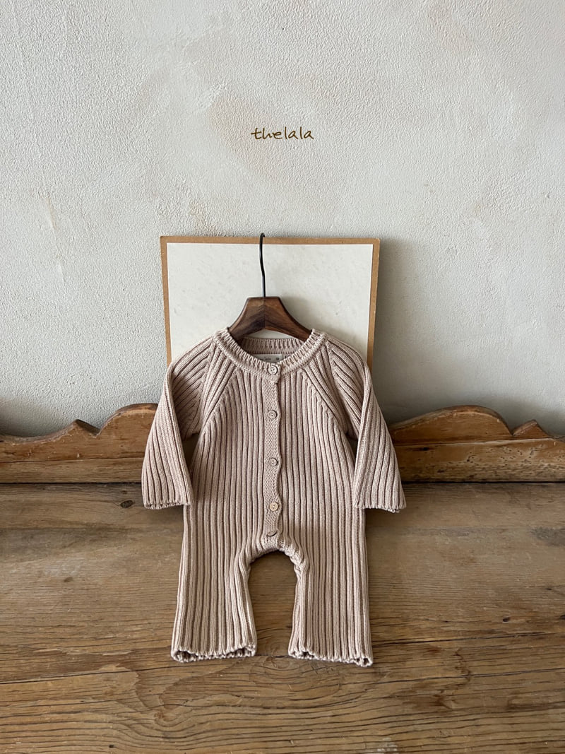 Lala - Korean Baby Fashion - #smilingbaby - Open Knit Suit - 8