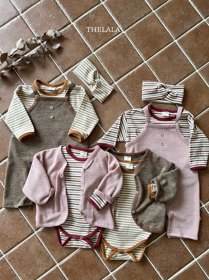 Lala - Korean Baby Fashion - #smilingbaby - Brownie Cardigan - 3