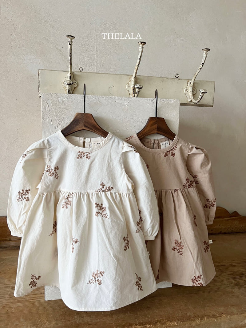 Lala - Korean Baby Fashion - #smilingbaby - Embroidery One-piece - 11