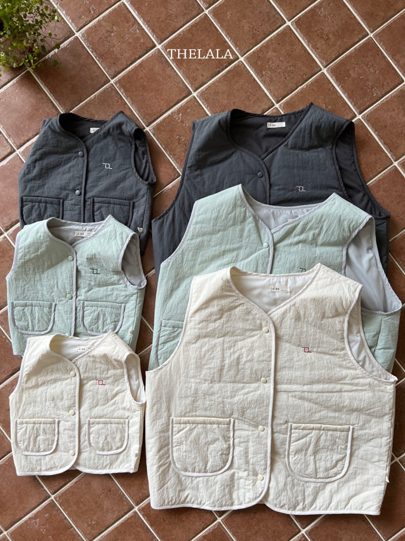 Lala - Korean Women Fashion - #momslook - Oa Padding Vest (MOM) - 10