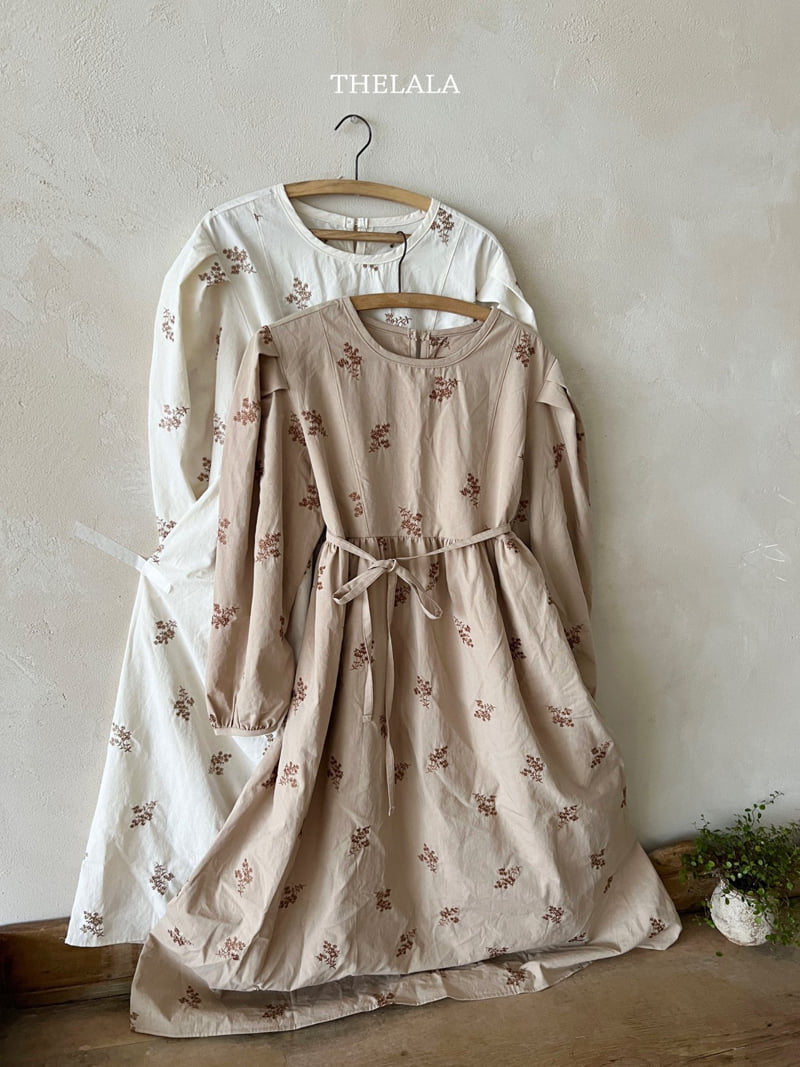 Lala - Korean Women Fashion - #momslook - Embroidery One-piece (MOM) - 10