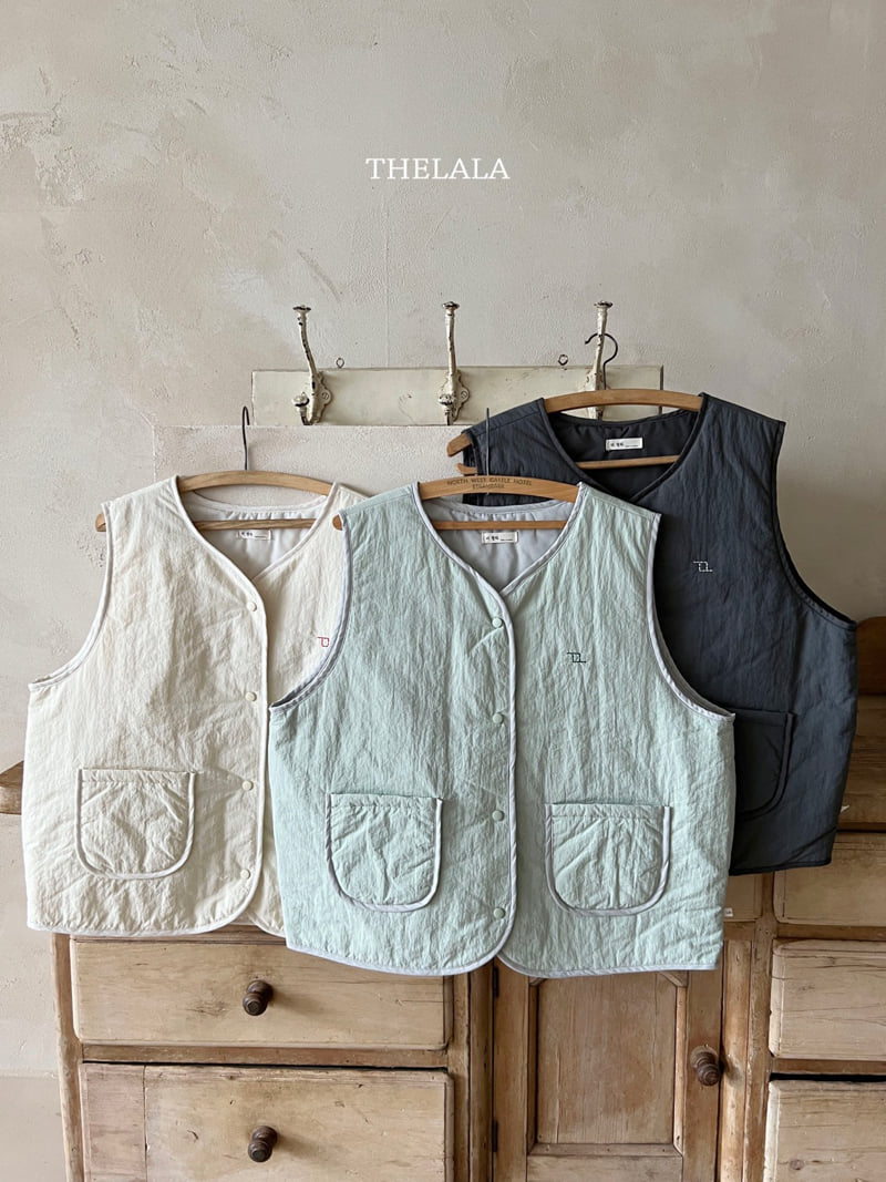 Lala - Korean Women Fashion - #womensfashion - Oa Padding Vest (MOM) - 11