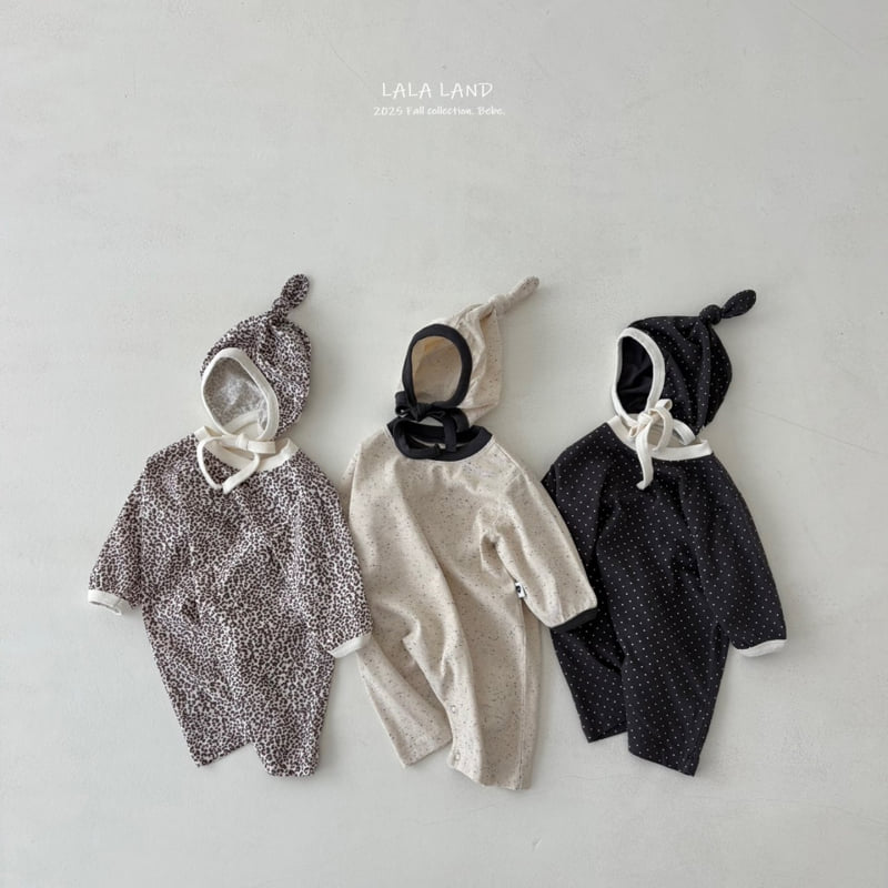 Lalaland - Korean Baby Fashion - #babyboutique - bebe Trio Suit Bonnet Set - 10