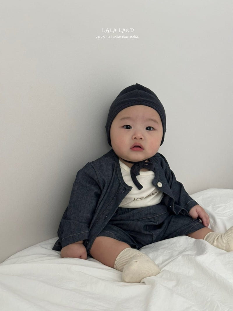 Lalaland - Korean Baby Fashion - #babyboutique - bebe Pocket Denim Pants - 8