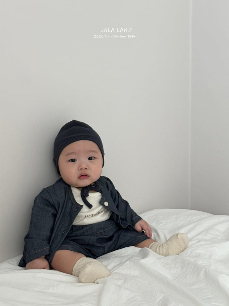 Lalaland - Korean Baby Fashion - #babyboutique - bebe Denim Shirt - 7