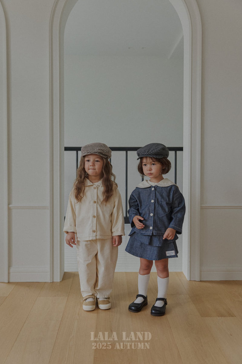 Lalaland - Korean Baby Fashion - #babyboutique - kids New Slub Denim Pants - 3