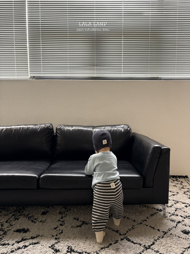 Lalaland - Korean Baby Fashion - #onlinebabyshop - bebe Jacquard Sausage Pants - 4
