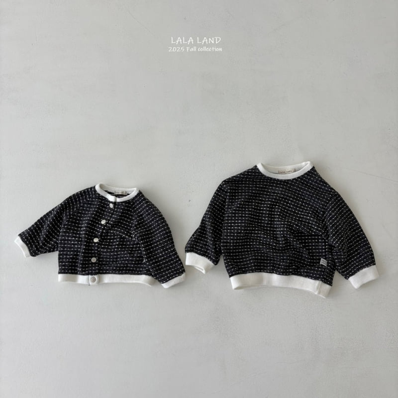 Lalaland - Korean Baby Fashion - #babyboutique - bebe Dot Dot Knit Sweatshirt - 12