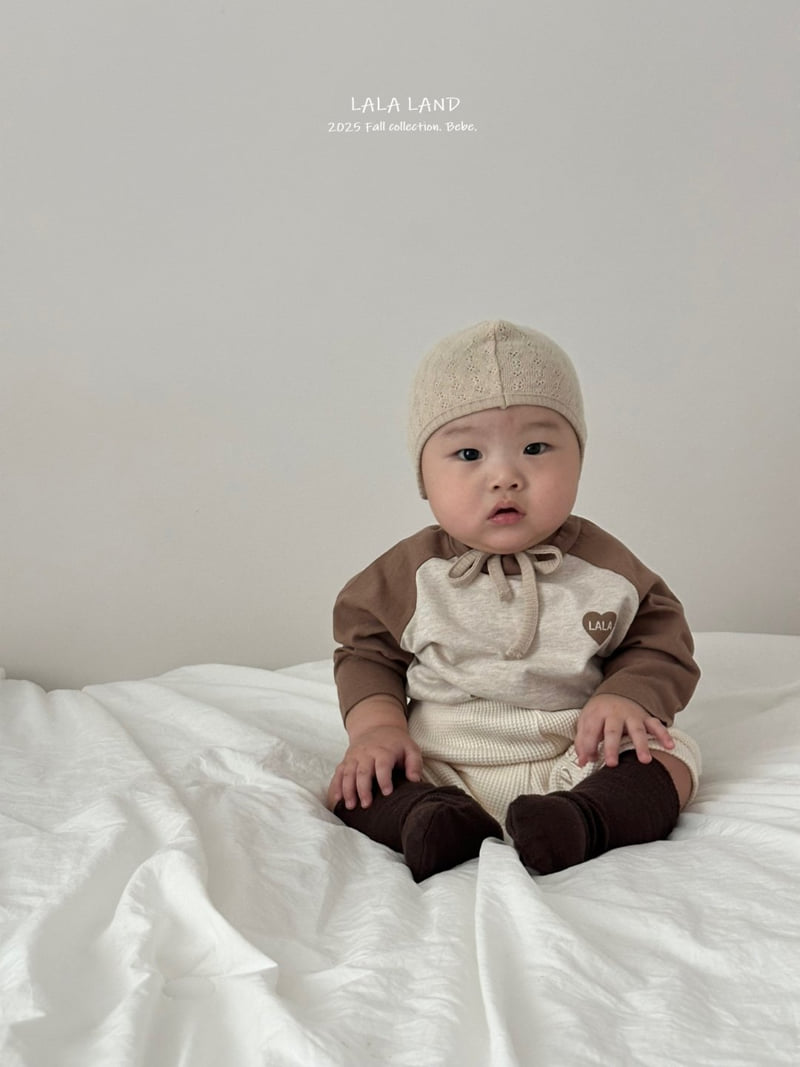 Lalaland - Korean Baby Fashion - #babyboutique - bebe Heart Raglan Tee - 10