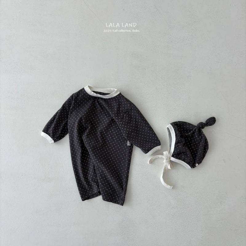 Lalaland - Korean Baby Fashion - #babyboutiqueclothing - bebe Trio Suit Bonnet Set - 11