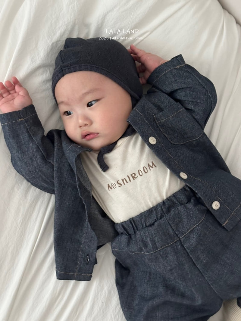 Lalaland - Korean Baby Fashion - #babyboutiqueclothing - bebe Pocket Denim Pants - 10