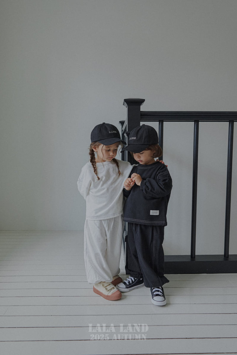 Lalaland - Korean Baby Fashion - #babyboutiqueclothing - kids Black White Jogger Pants - 10