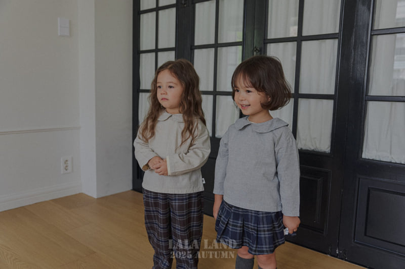 Lalaland - Korean Baby Fashion - #babyboutiqueclothing - kids Lala Check Skirt - 5