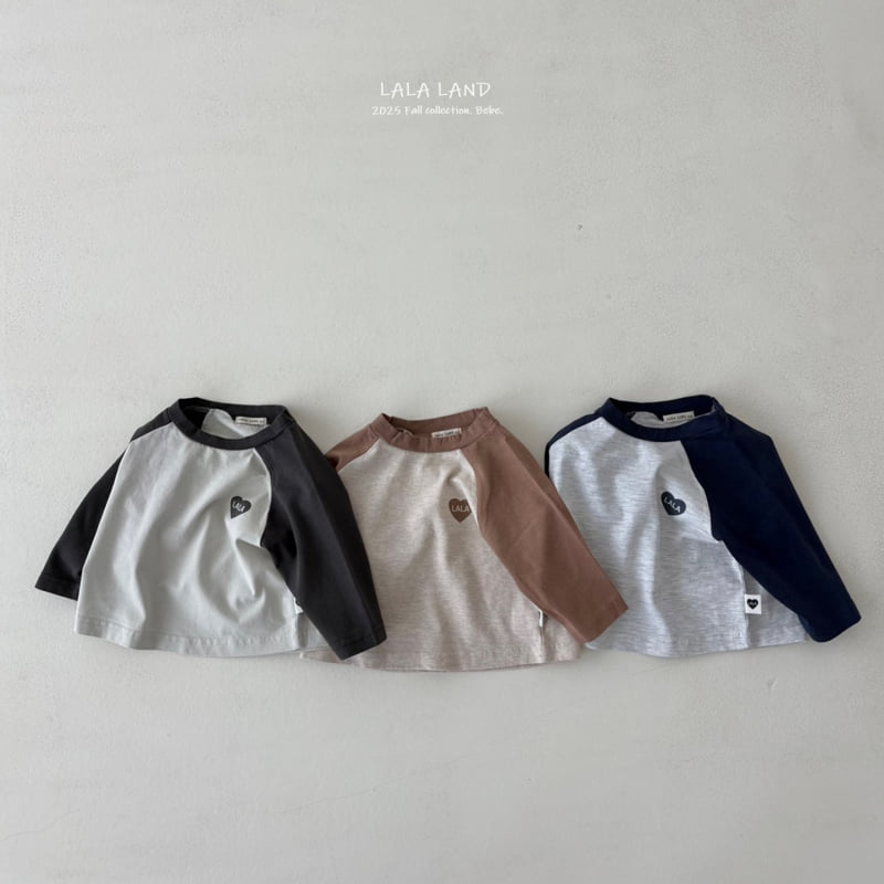 Lalaland - Korean Baby Fashion - #babyboutiqueclothing - bebe Heart Raglan Tee - 11