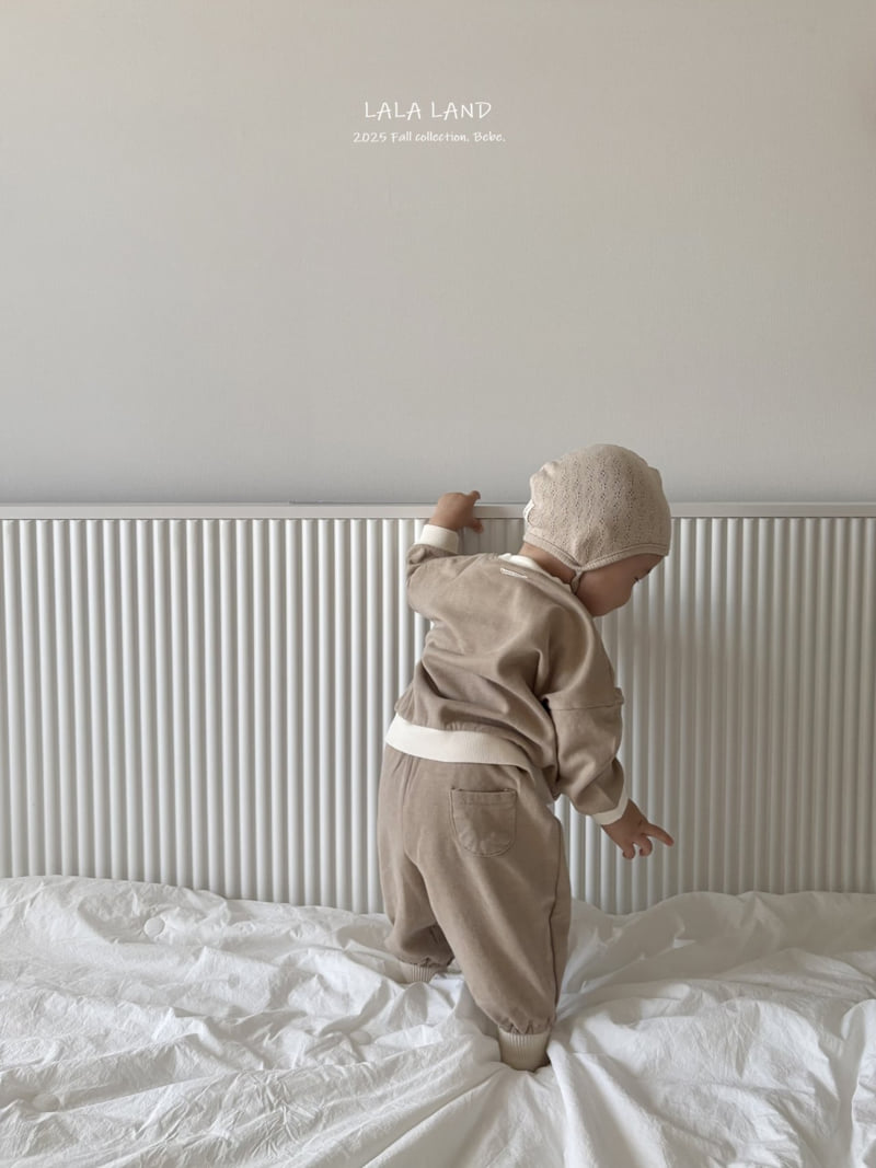 Lalaland - Korean Baby Fashion - #babyclothing - bebe Sweet Cocoa Sweatshirt - 6