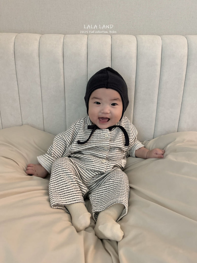 Lalaland - Korean Baby Fashion - #babyclothing - bebe Cream Cheese Pants - 5