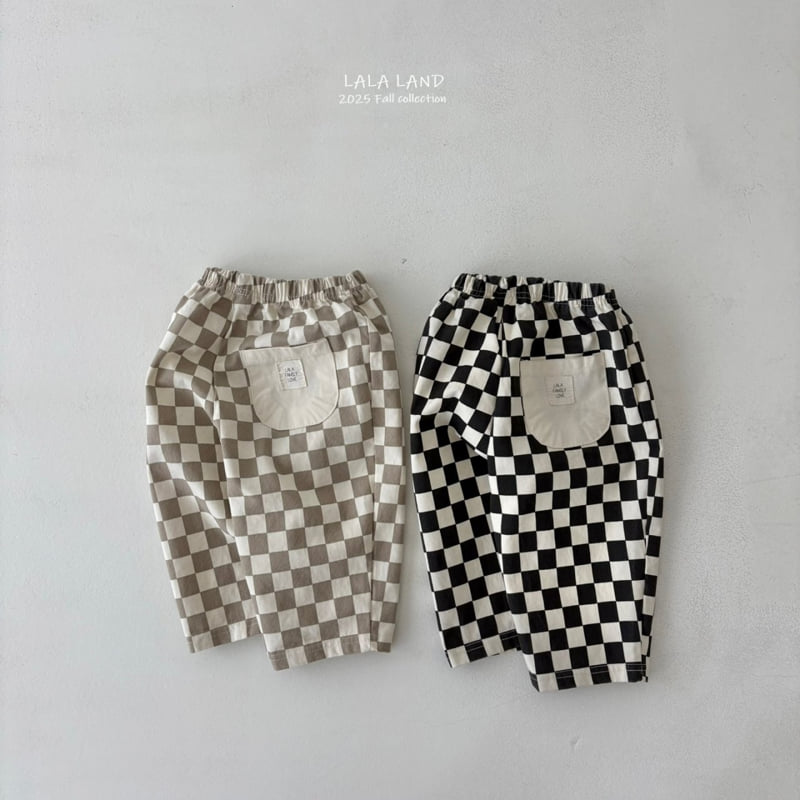 Lalaland - Korean Baby Fashion - #babyclothing - kids Check Check Pants - 11