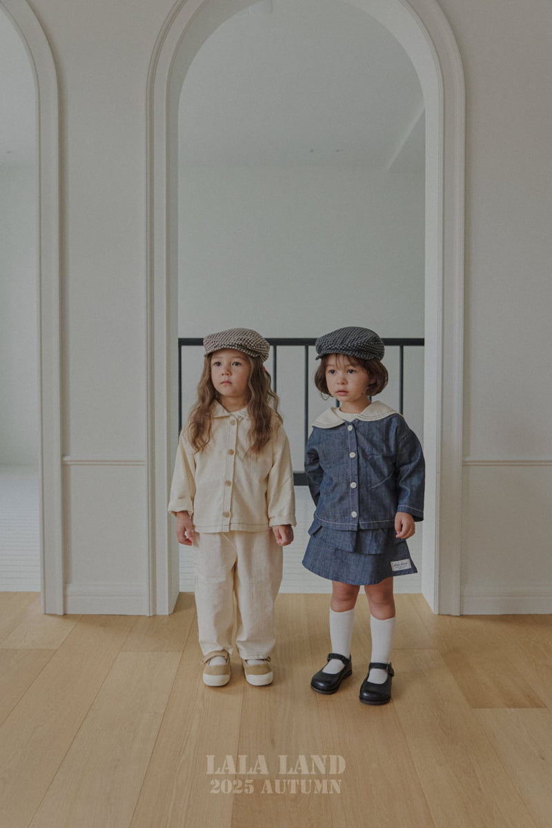 Lalaland - Korean Baby Fashion - #babyclothing - kids New Slub Denim Pants - 5