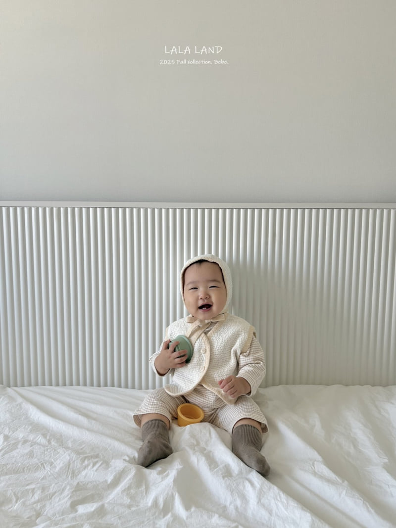 Lalaland - Korean Baby Fashion - #babyfashion - bebe Cushion Mellow Vest - 8