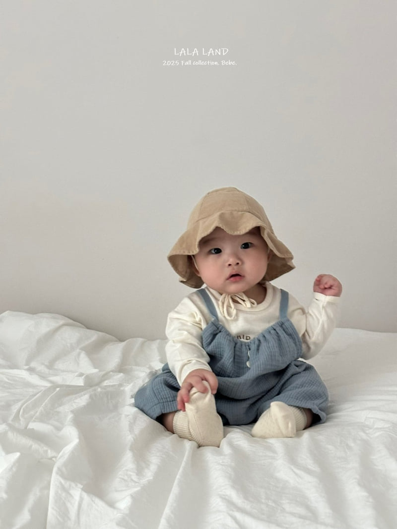 Lalaland - Korean Baby Fashion - #babyfashion - bebe Corduroy Bucket Hat - 3