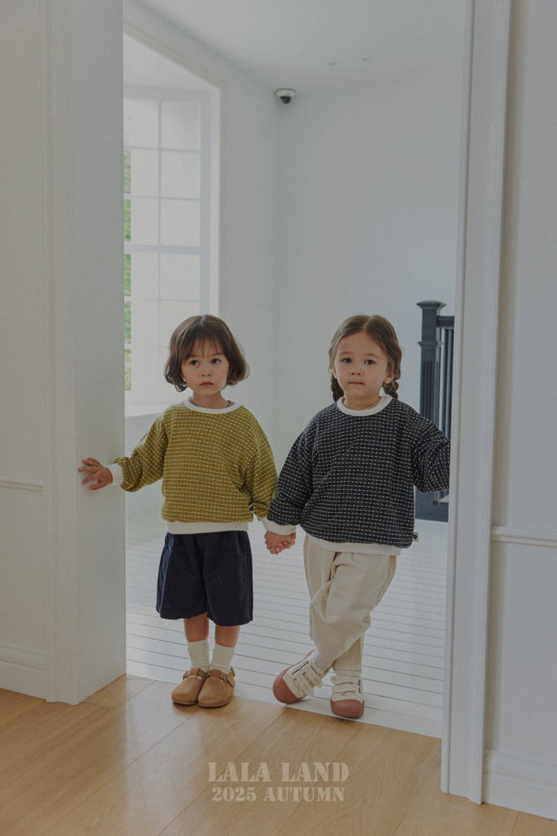 Lalaland - Korean Baby Fashion - #babyfashion - kids Dot Dot Knit Sweatshirt - 3