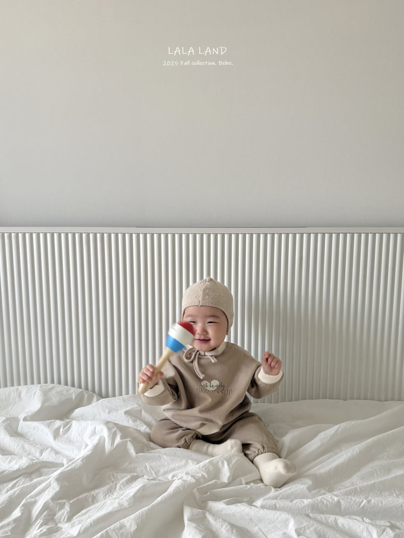Lalaland - Korean Baby Fashion - #babyfever - bebe Sweet Cocoa Sweatshirt - 8