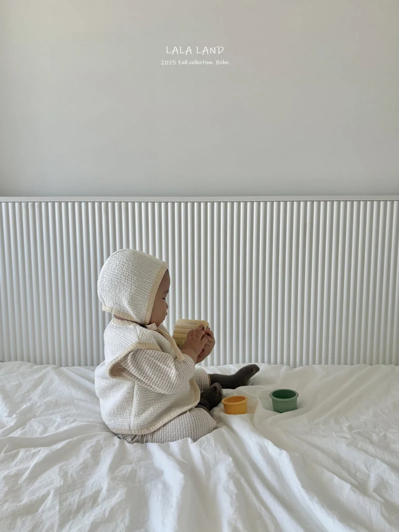 Lalaland - Korean Baby Fashion - #babyfever - bebe Cream Cheese Pants - 7