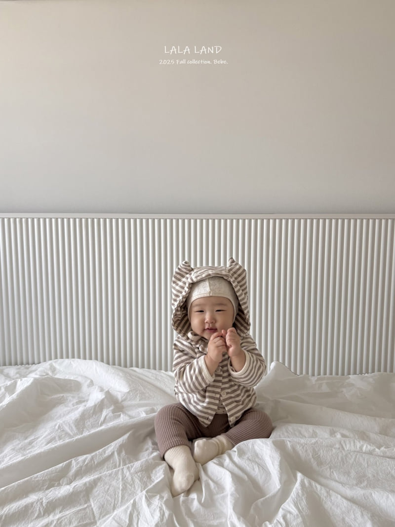Lalaland - Korean Baby Fashion - #babyfever - bebe Cat Hoodie Cardigan - 6