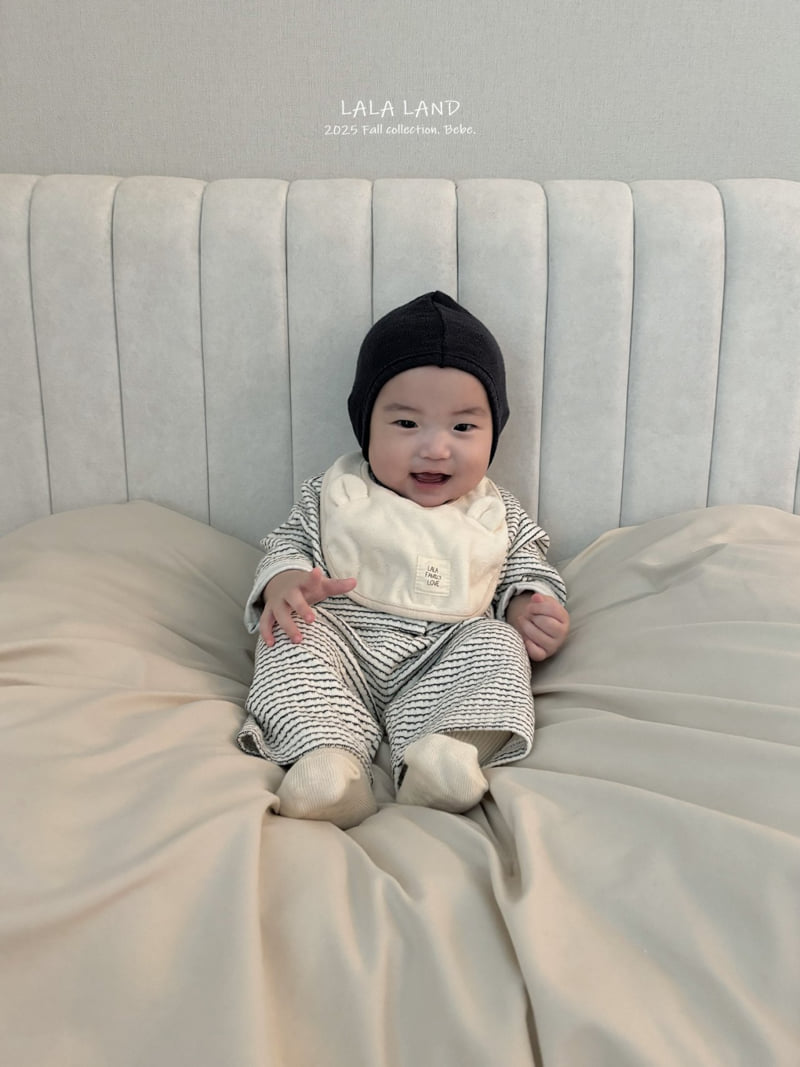 Lalaland - Korean Baby Fashion - #babyfever - bebe Bear Bib - 5