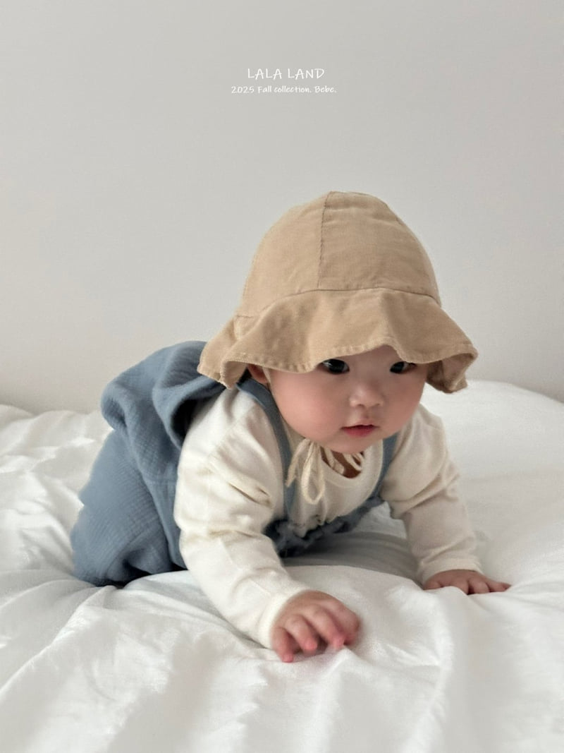 Lalaland - Korean Baby Fashion - #babyfashion - bebe Corduroy Bucket Hat - 4