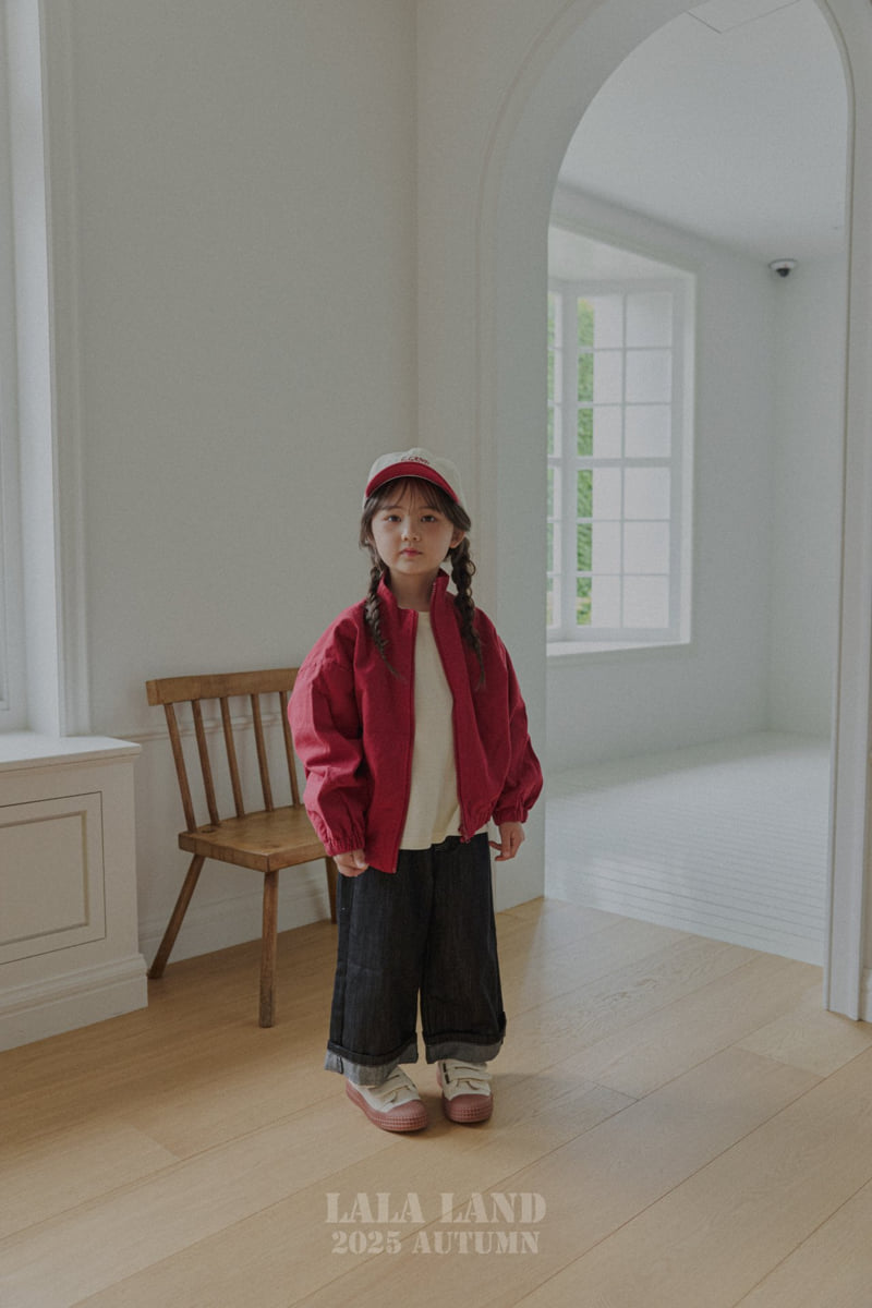 Lalaland - Korean Baby Fashion - #babyfever - kids Roll-Up Straight Denim Pants - 10
