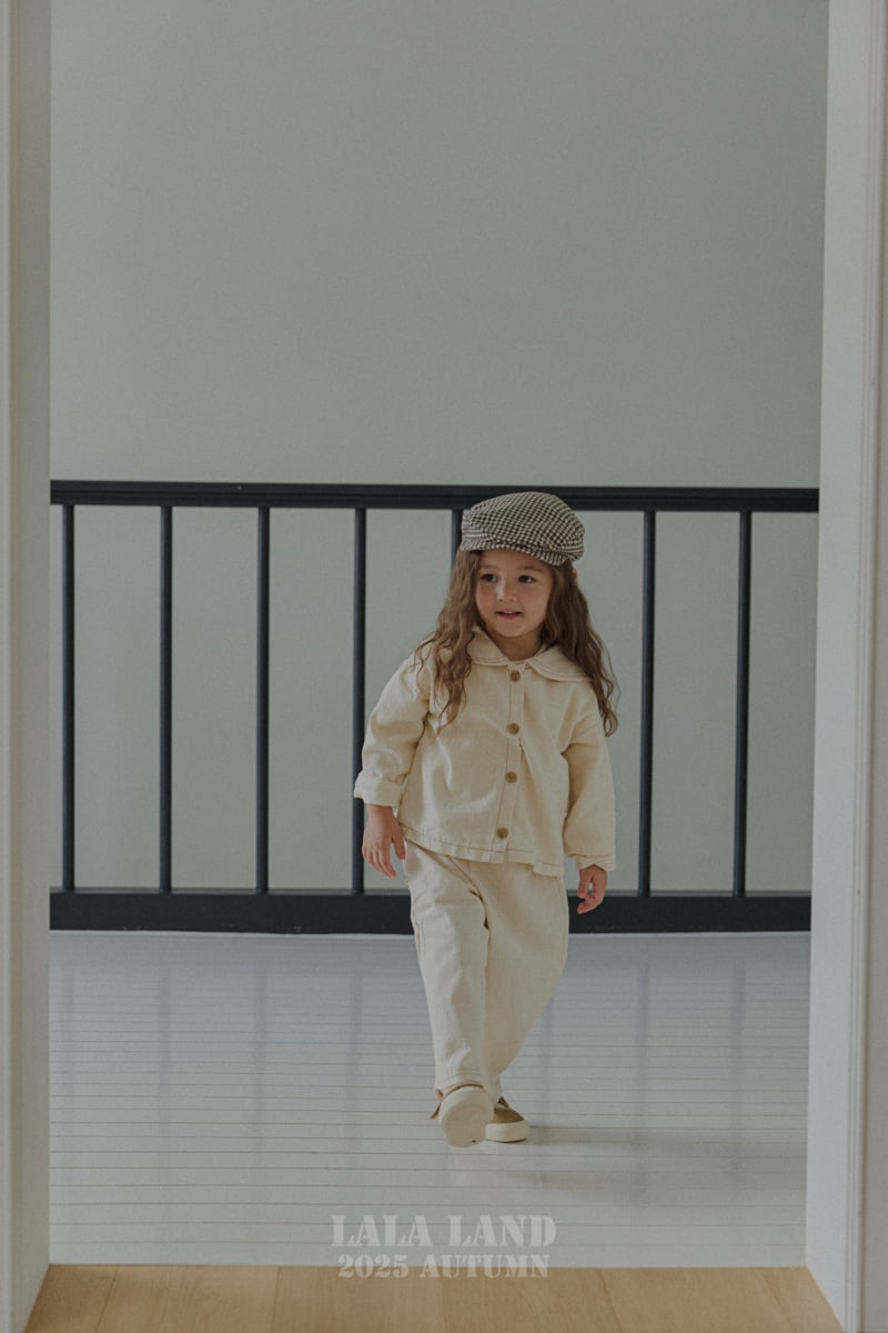 Lalaland - Korean Baby Fashion - #babyfever - kids Stitch Sailor Denim Shirt - 5