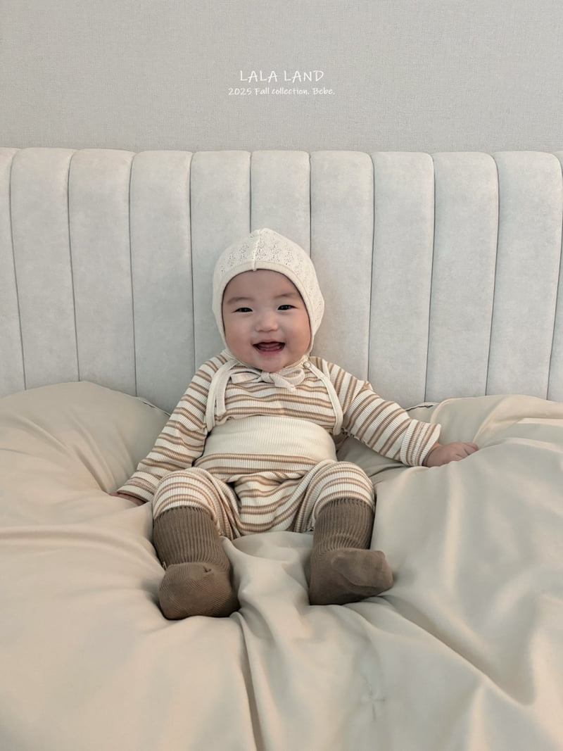 Lalaland - Korean Baby Fashion - #babygirlfashion - bebe Multi Set