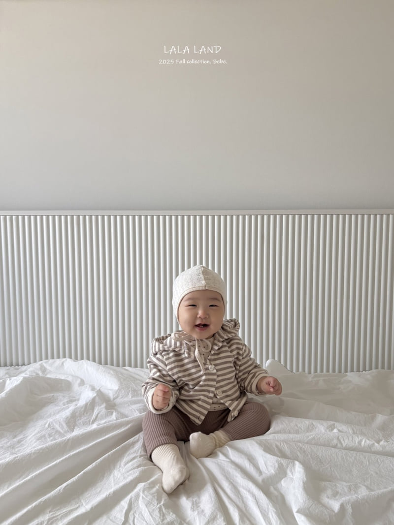 Lalaland - Korean Baby Fashion - #babygirlfashion - bebe Cat Hoodie Cardigan - 7