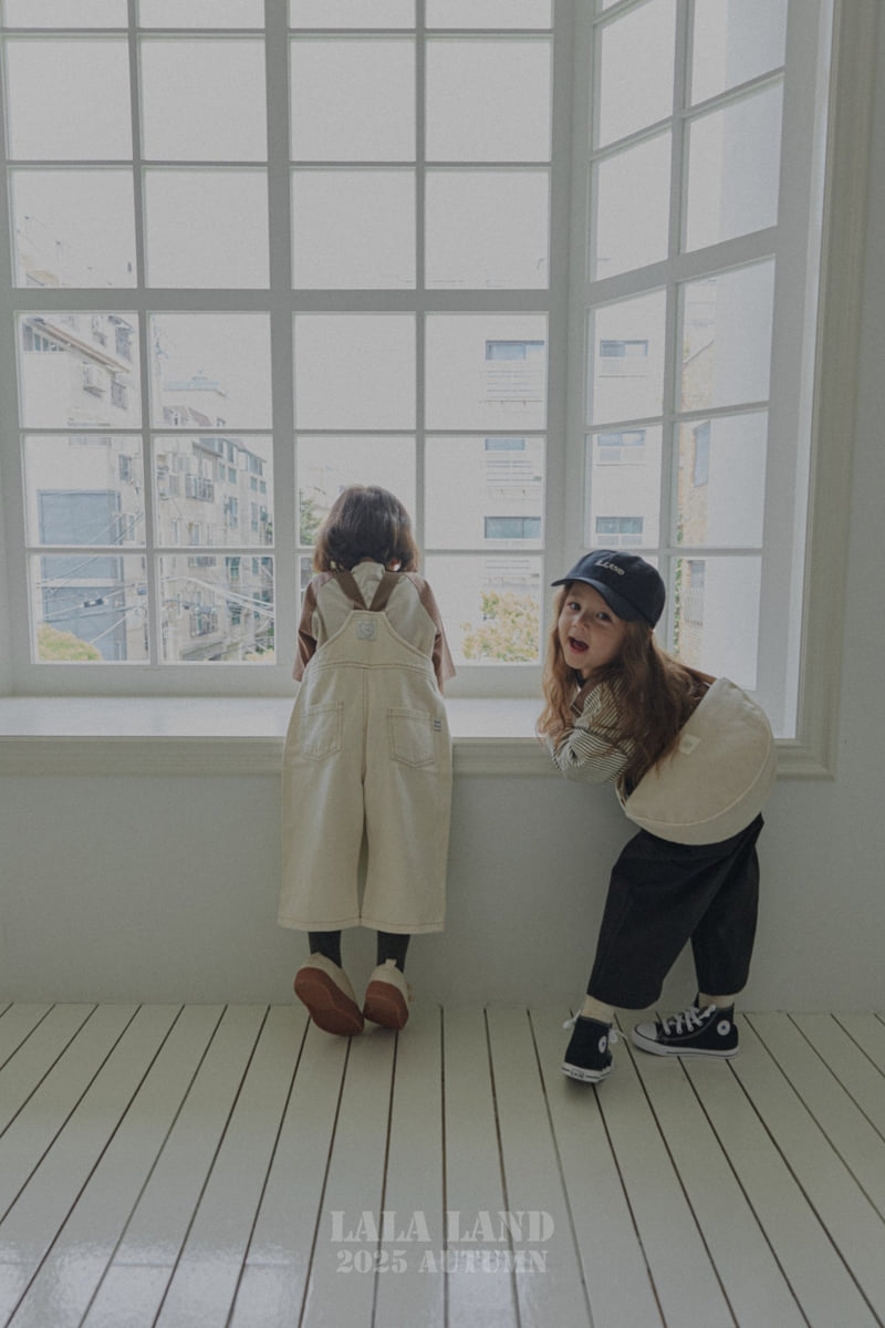 Lalaland - Korean Baby Fashion - #babygirlfashion - kids Tommy Overalls - 9