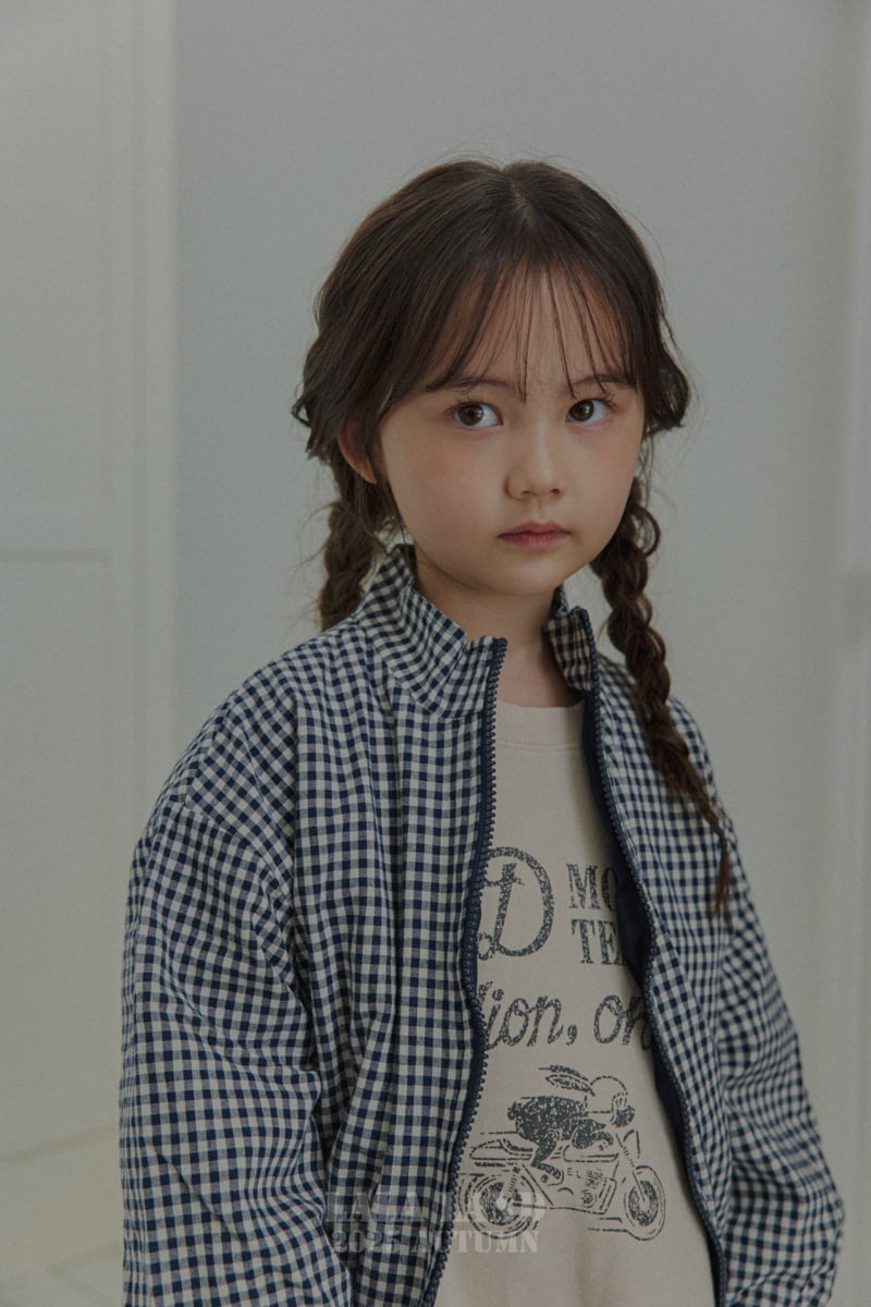 Lalaland - Korean Baby Fashion - #babygirlfashion - kids Rabbit Biker Sweatshirt - 8