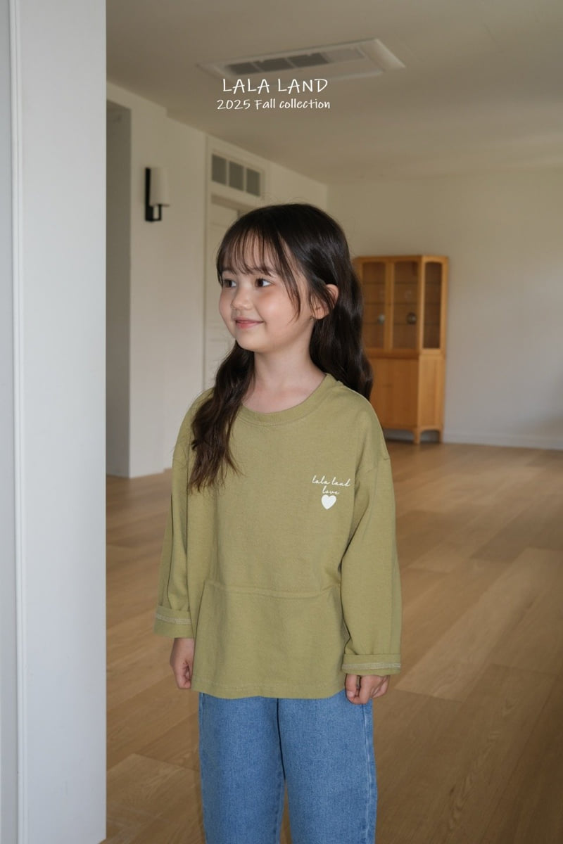 Lalaland - Korean Baby Fashion - #babygirlfashion - kids Basic Logo Tee - 3