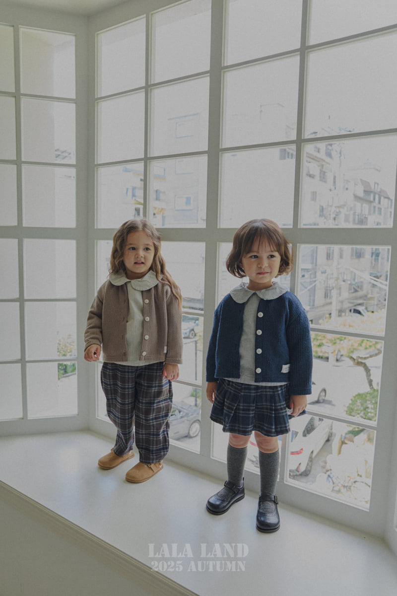 Lalaland - Korean Baby Fashion - #babygirlfashion - kids Basic Ribbed Cardigan