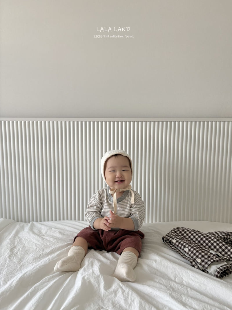 Lalaland - Korean Baby Fashion - #babygirlfashion - bebe Corduroy Pleated Pants - 8