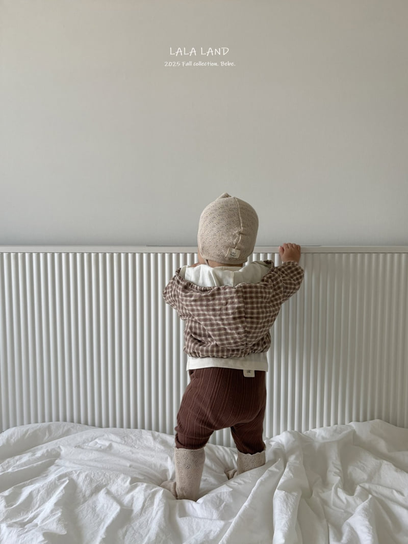 Lalaland - Korean Baby Fashion - #babygirlfashion - bebe Knit Ribbed Leggings - 7