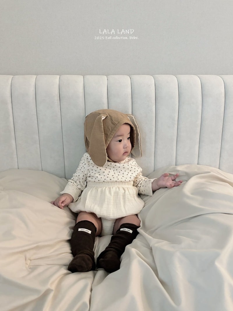 Lalaland - Korean Baby Fashion - #babygirlfashion - bebe Bunny Beanie - 3