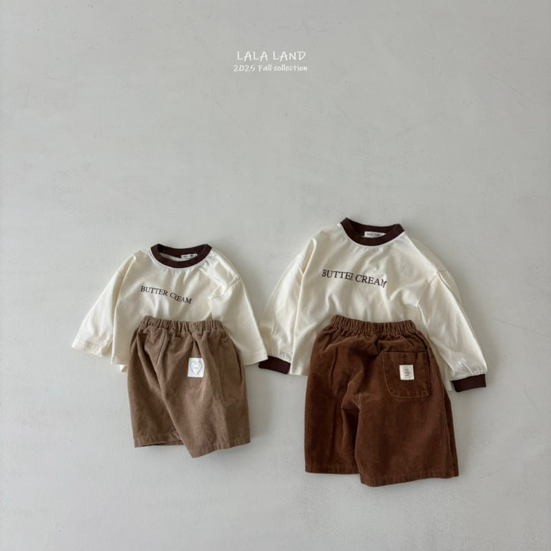 Lalaland - Korean Baby Fashion - #babylifestyle - bebe Butter Ribbed Tee - 12
