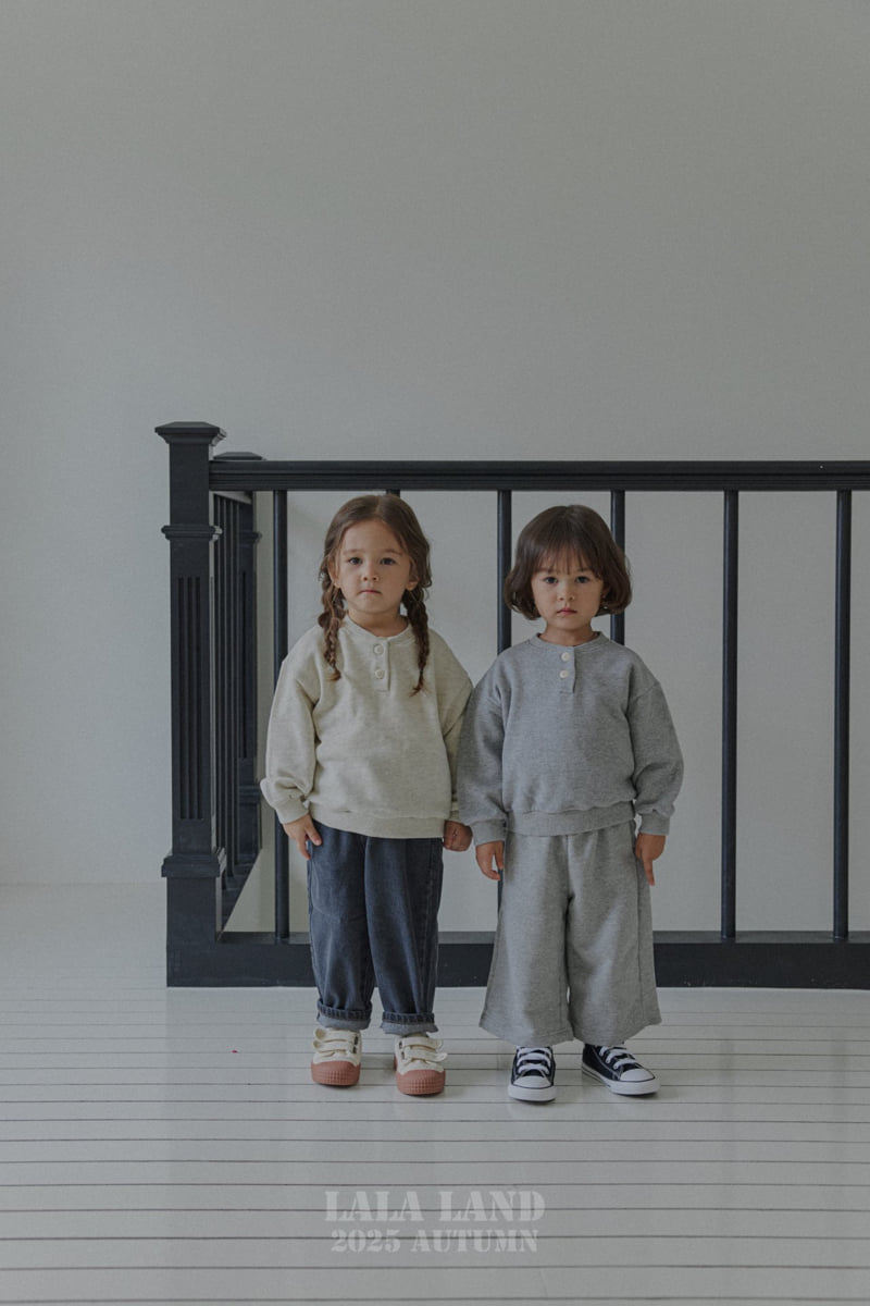 Lalaland - Korean Baby Fashion - #babylifestyle - kids Button Sweatshirt - 7