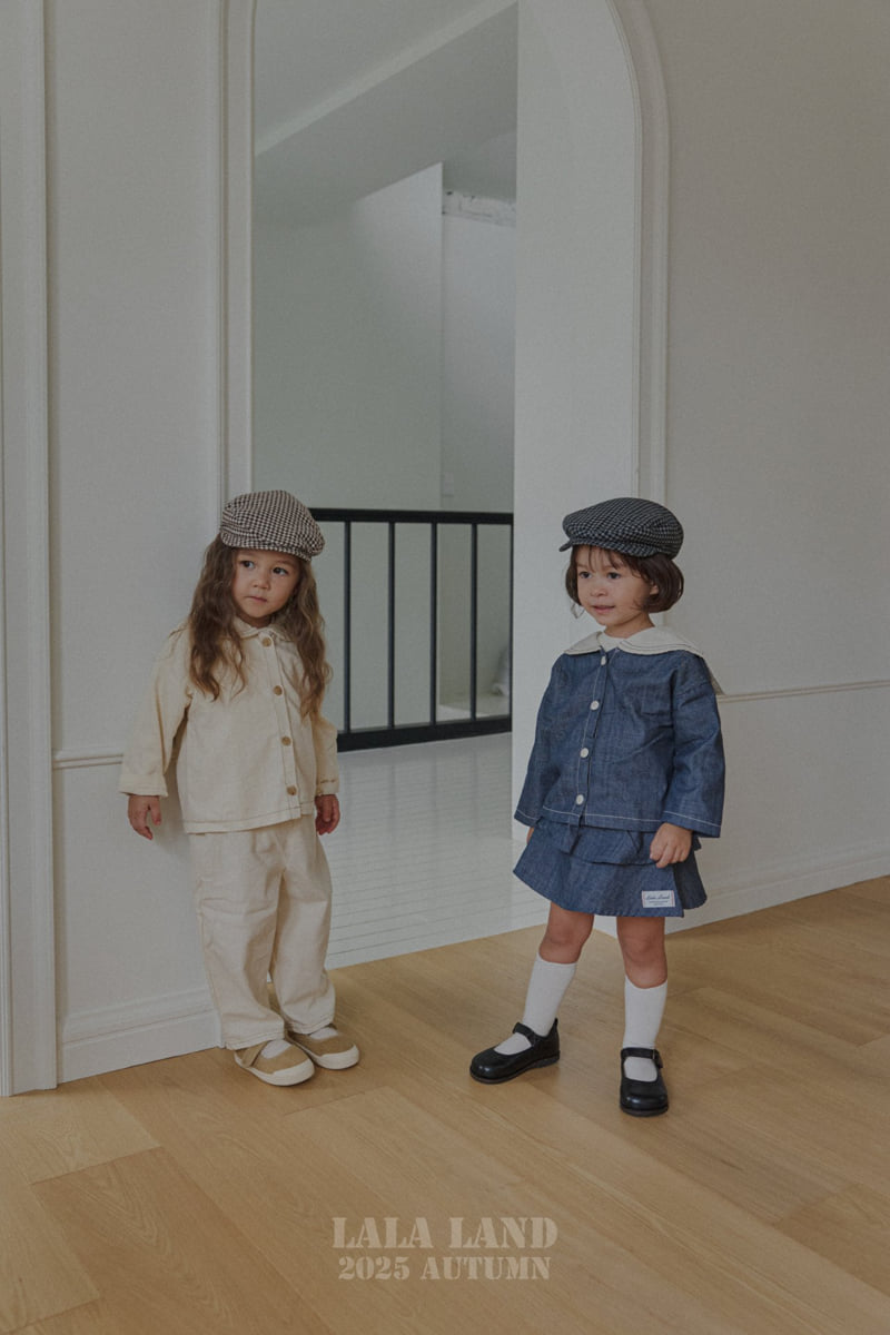 Lalaland - Korean Baby Fashion - #babylifestyle - kids New Slub Denim Pants - 9