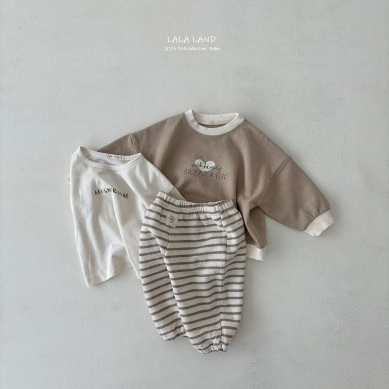 Lalaland - Korean Baby Fashion - #babylifestyle - bebe Jacquard Sausage Pants - 11
