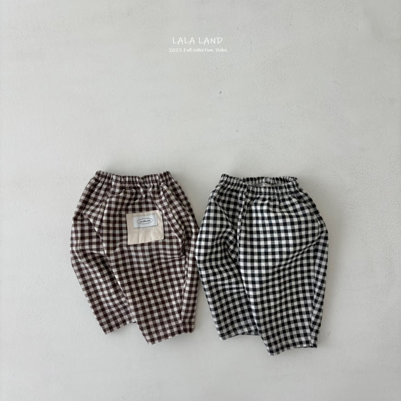 Lalaland - Korean Baby Fashion - #babylifestyle - bebe Check Bloomers - 10